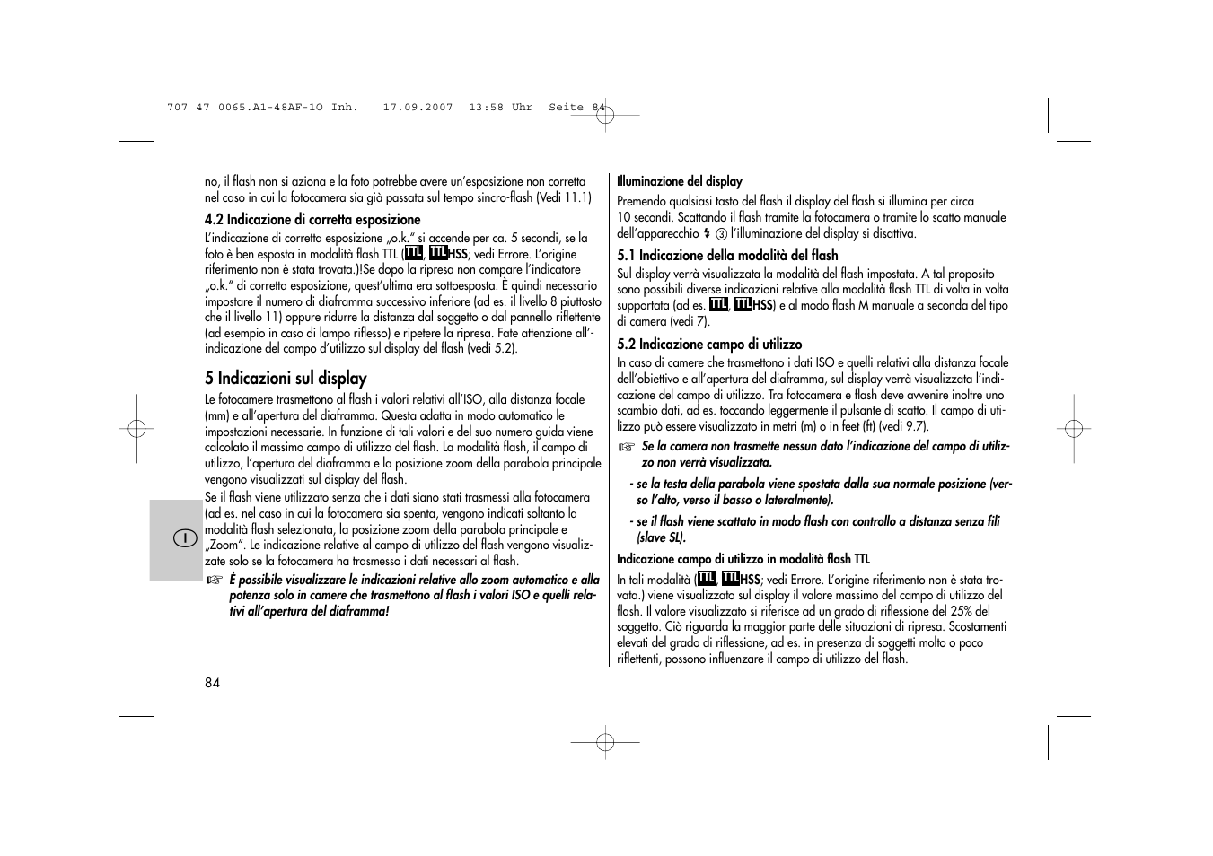 Metz AF-1 User Manual | Page 84 / 127