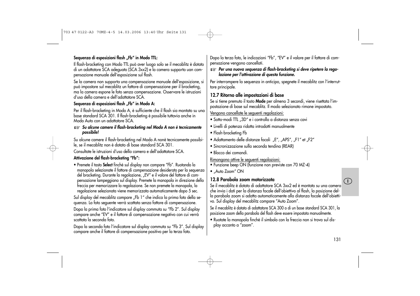 Metz 70 MZ-4/5 User Manual | Page 131 / 180