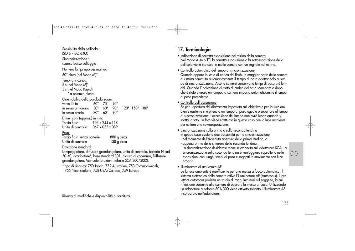 Metz 70 MZ-4/5 User Manual | Page 135 / 180