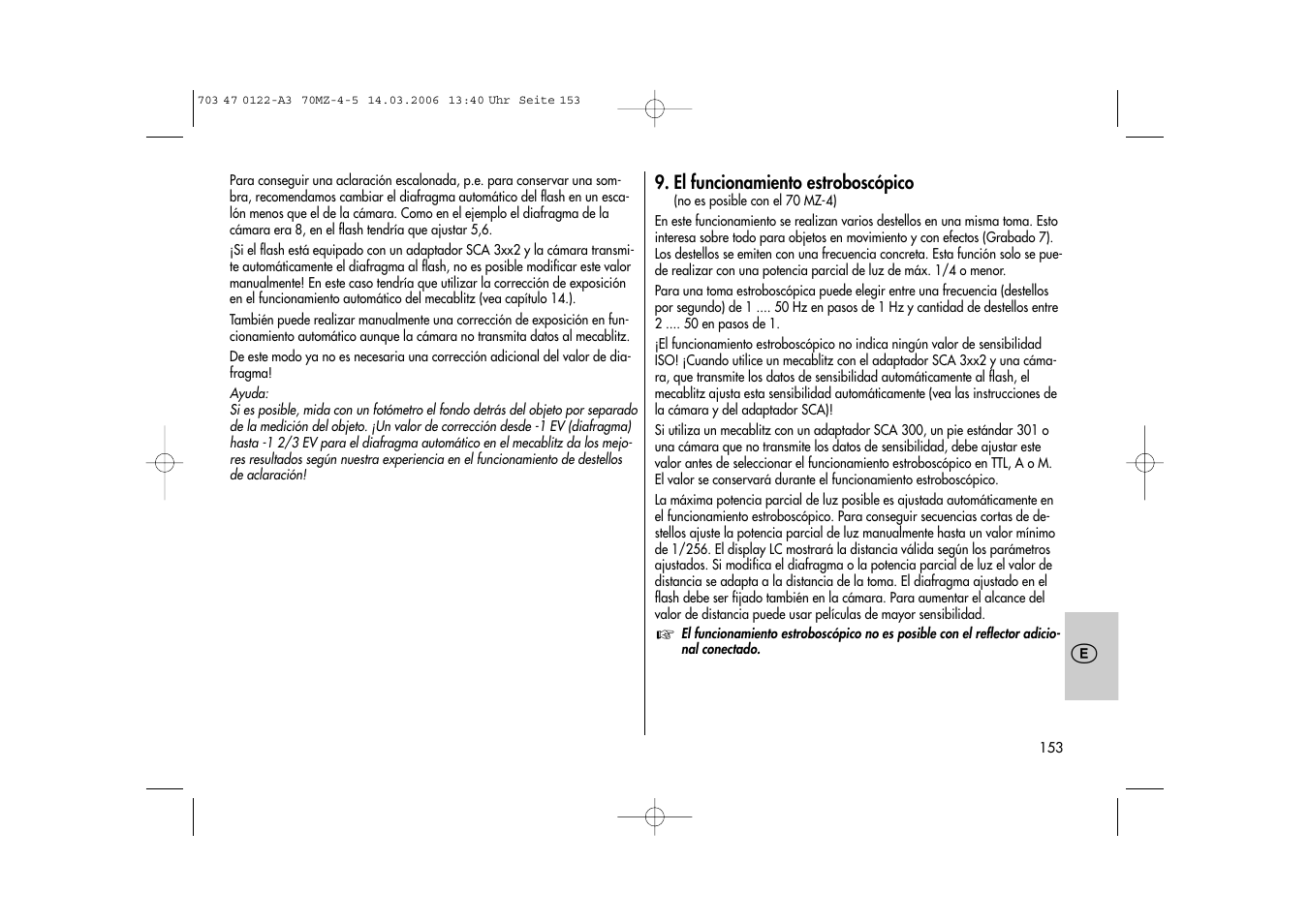Metz 70 MZ-4/5 User Manual | Page 153 / 180