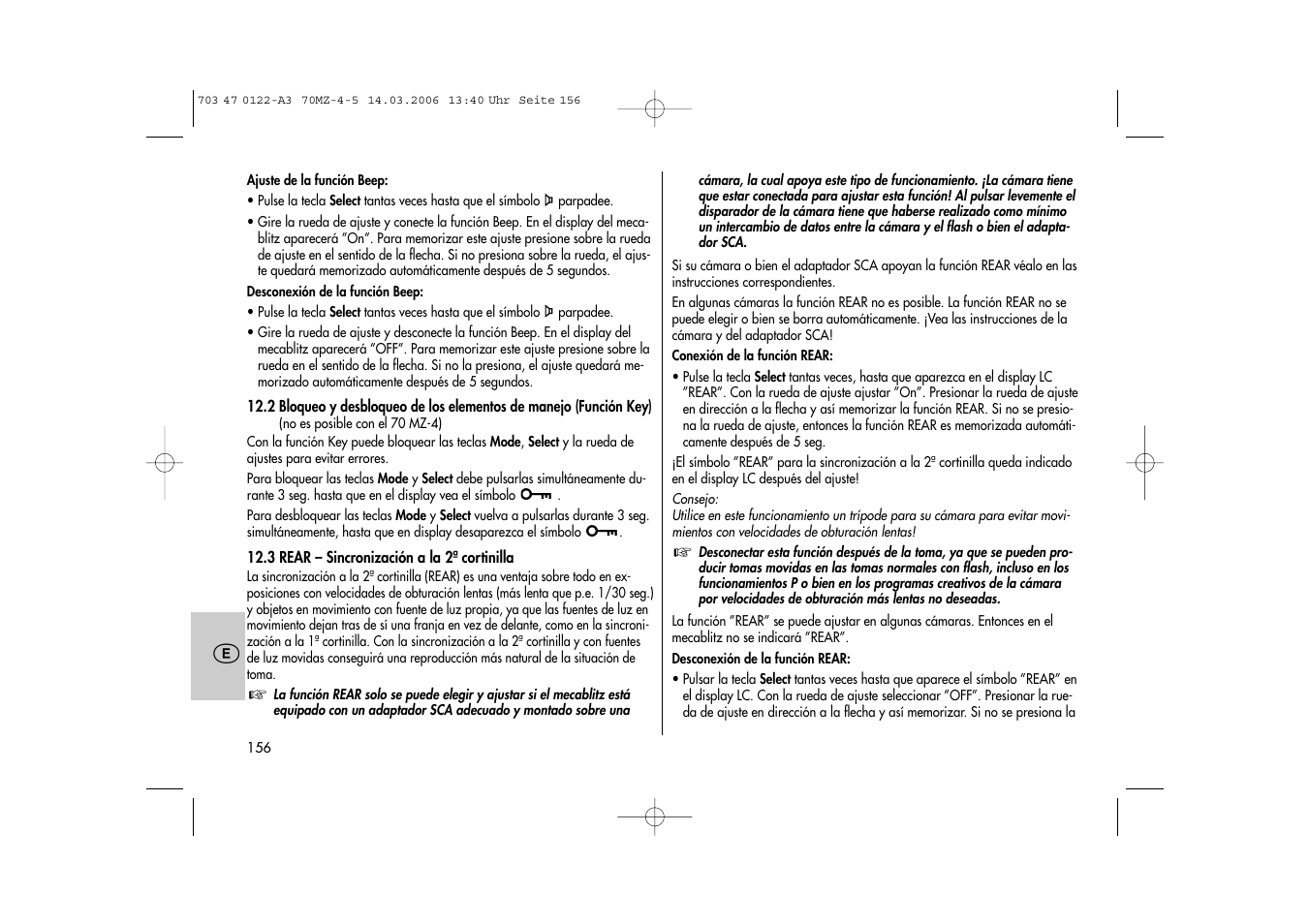 Metz 70 MZ-4/5 User Manual | Page 156 / 180