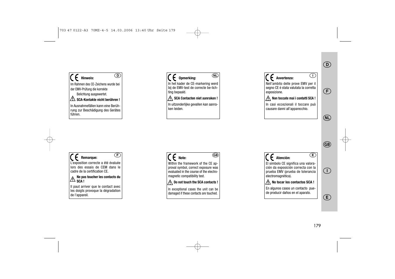 Metz 70 MZ-4/5 User Manual | Page 179 / 180