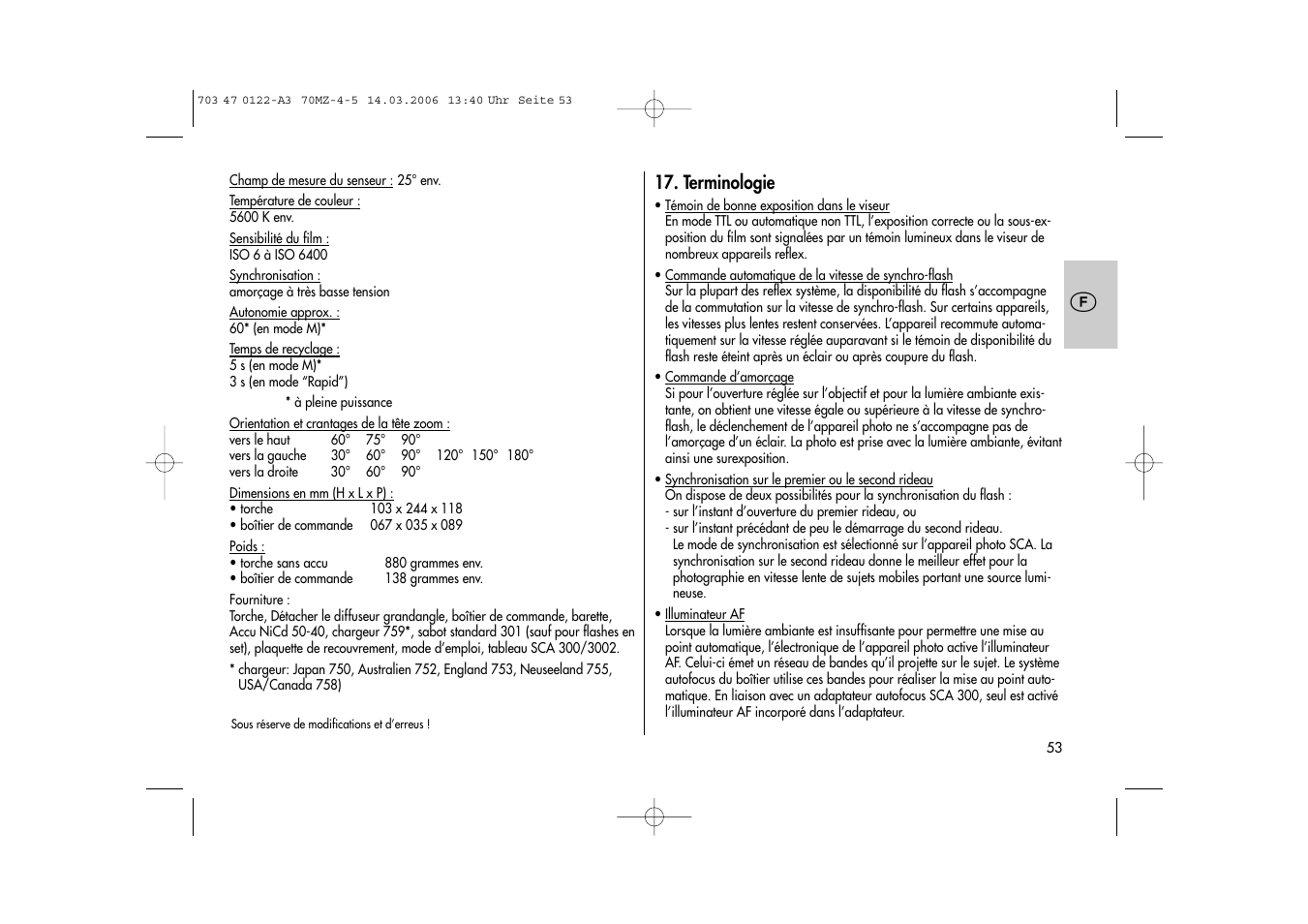 Metz 70 MZ-4/5 User Manual | Page 53 / 180