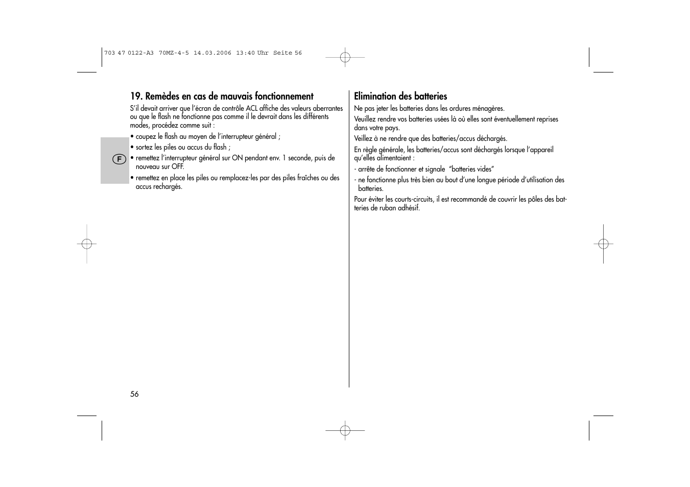 Metz 70 MZ-4/5 User Manual | Page 56 / 180