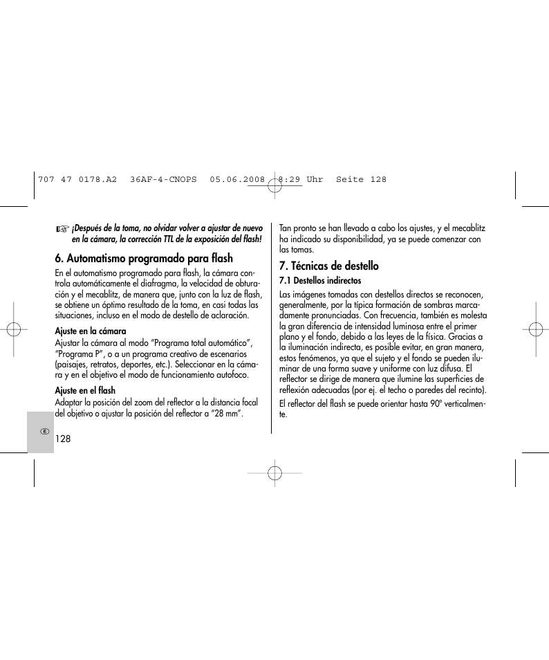 Metz 36 AF-4 O User Manual | Page 128 / 140
