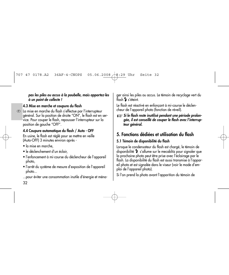 Metz 36 AF-4 O User Manual | Page 32 / 140