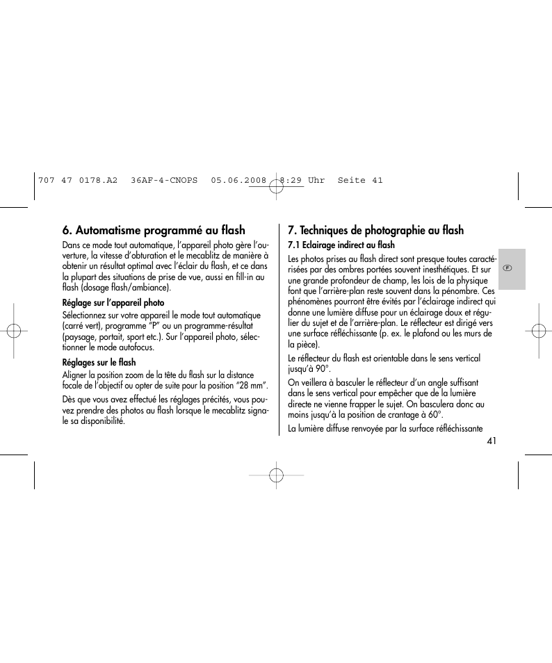 Metz 36 AF-4 O User Manual | Page 41 / 140
