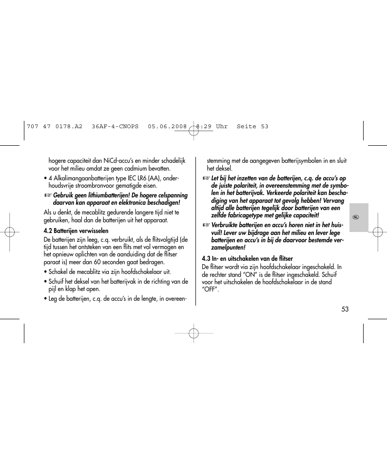 Metz 36 AF-4 O User Manual | Page 53 / 140