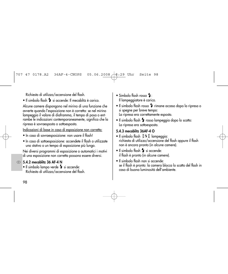 Metz 36 AF-4 O User Manual | Page 98 / 140