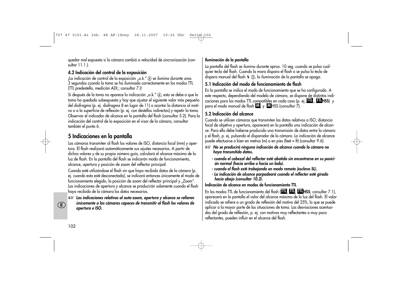 Metz 48 AF-1 User Manual | Page 102 / 124