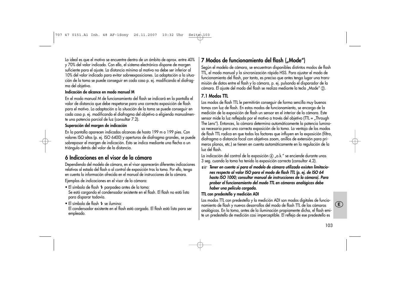 Metz 48 AF-1 User Manual | Page 103 / 124