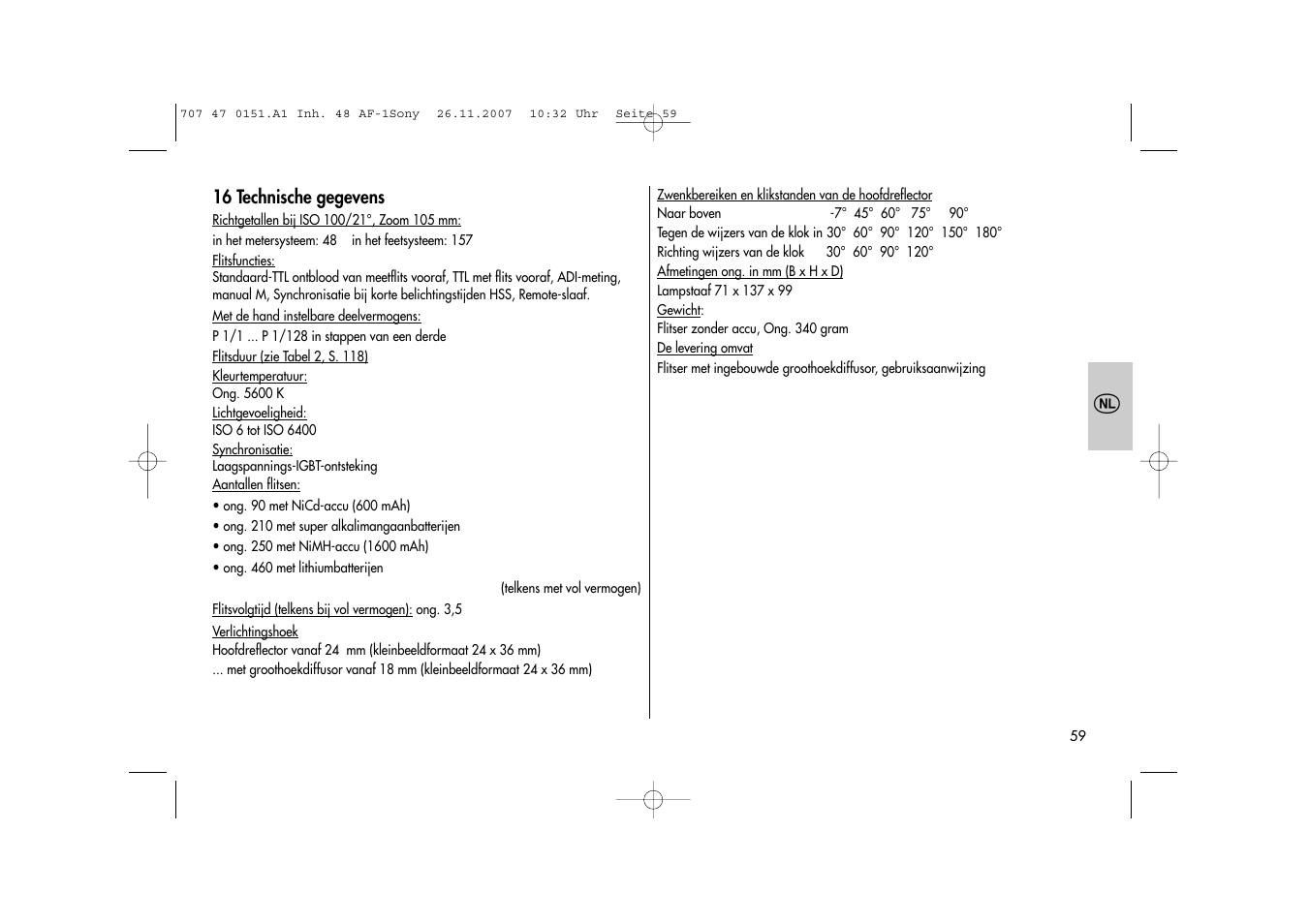 Metz 48 AF-1 User Manual | Page 59 / 124