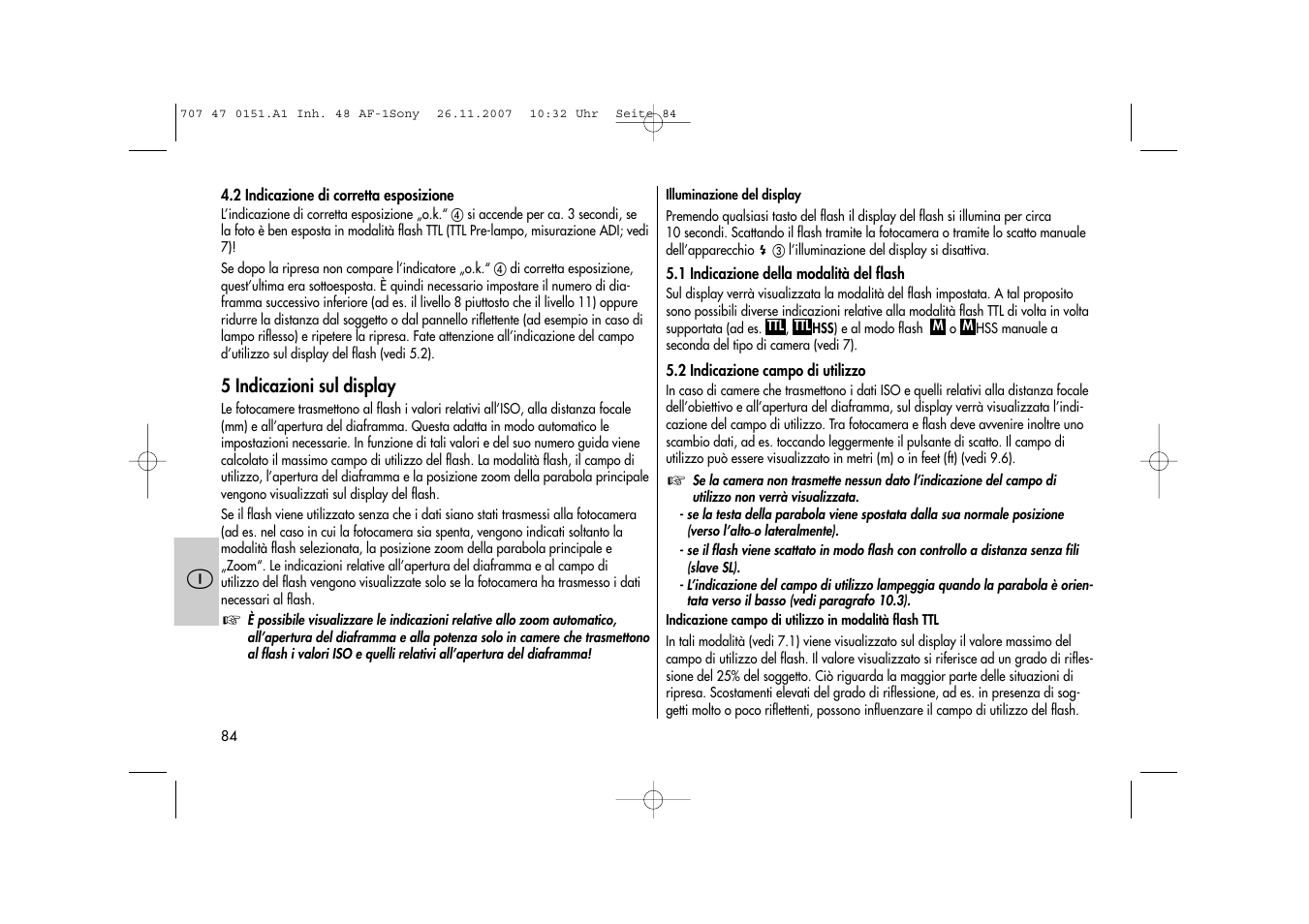 Metz 48 AF-1 User Manual | Page 84 / 124