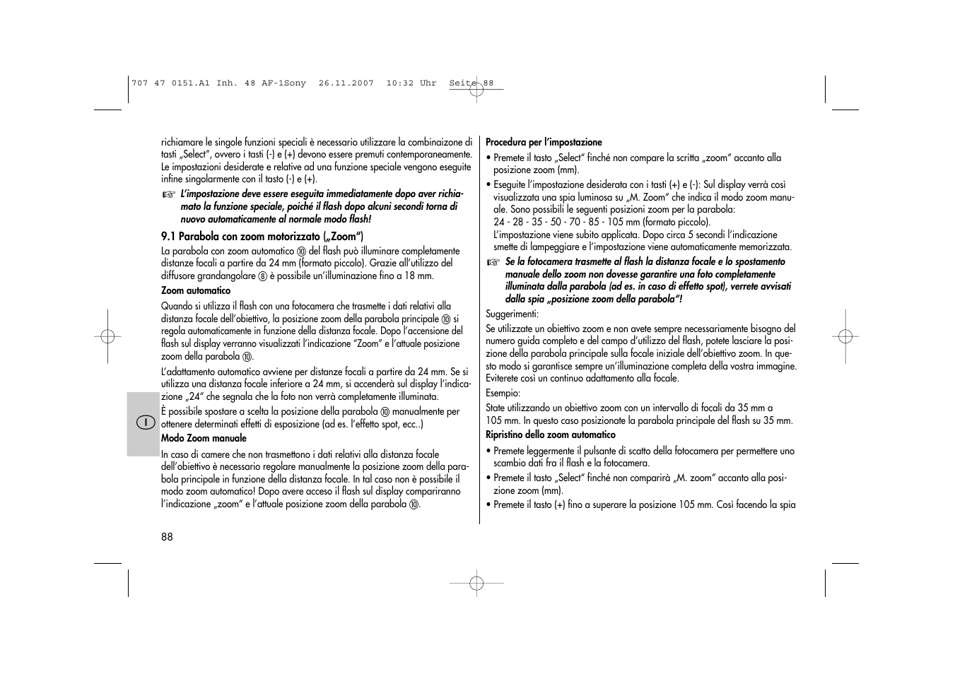 Metz 48 AF-1 User Manual | Page 88 / 124