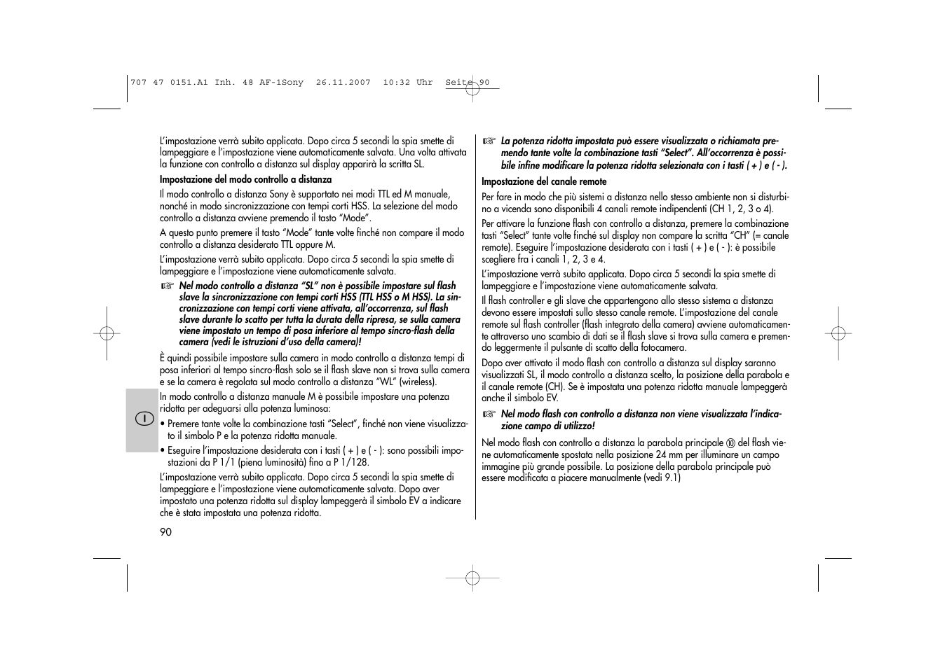 Metz 48 AF-1 User Manual | Page 90 / 124