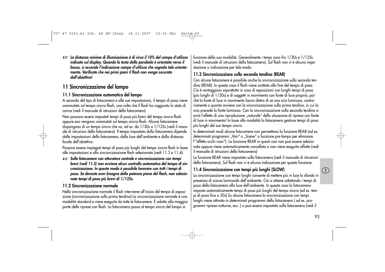 Metz 48 AF-1 User Manual | Page 93 / 124