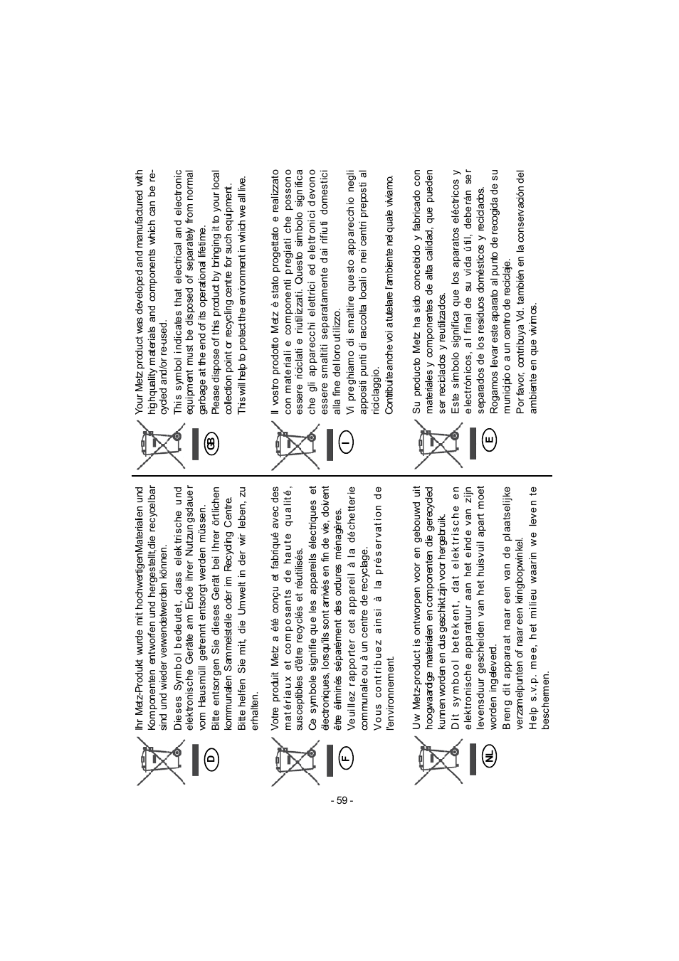 Metz 42TN92 User Manual | Page 29 / 32