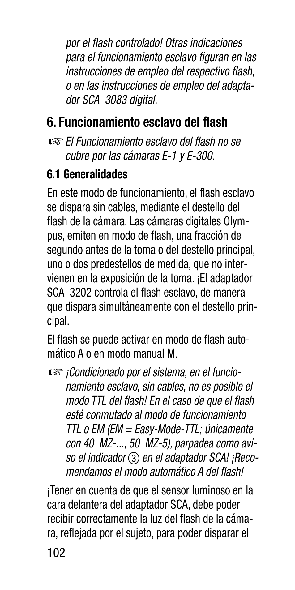 Metz SCA 3202-M User Manual | Page 102 / 112