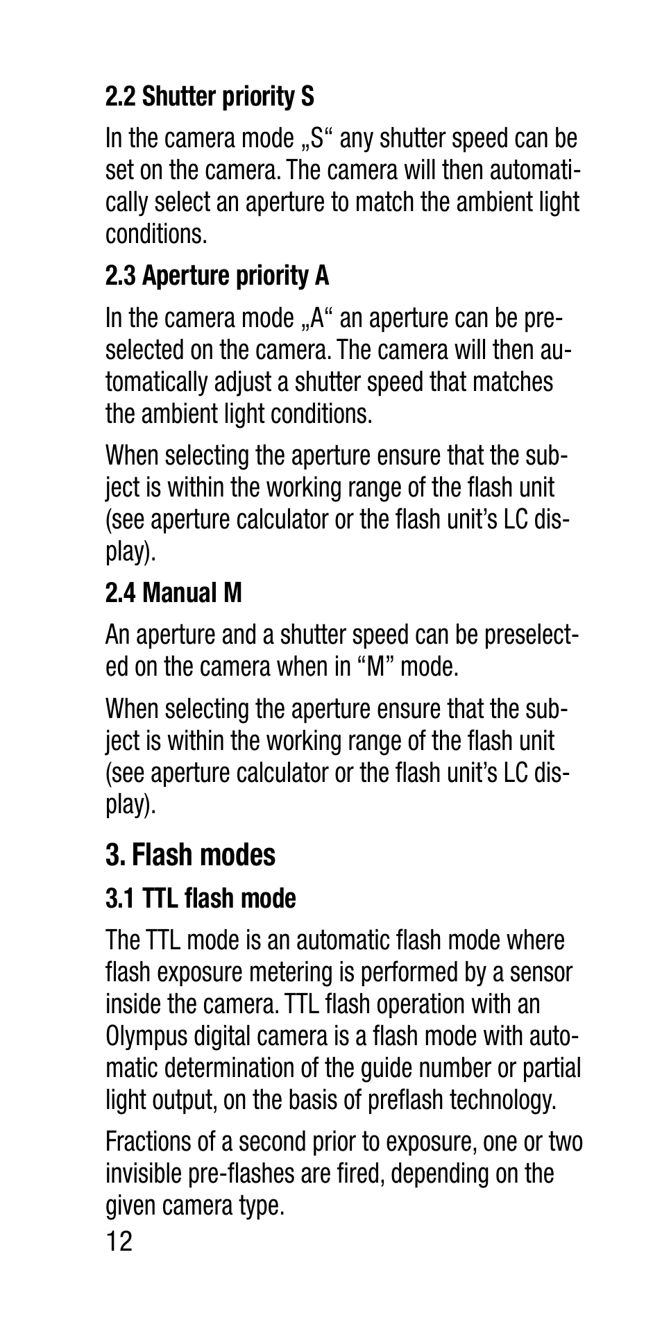 Metz SCA 3202-M User Manual | Page 12 / 112