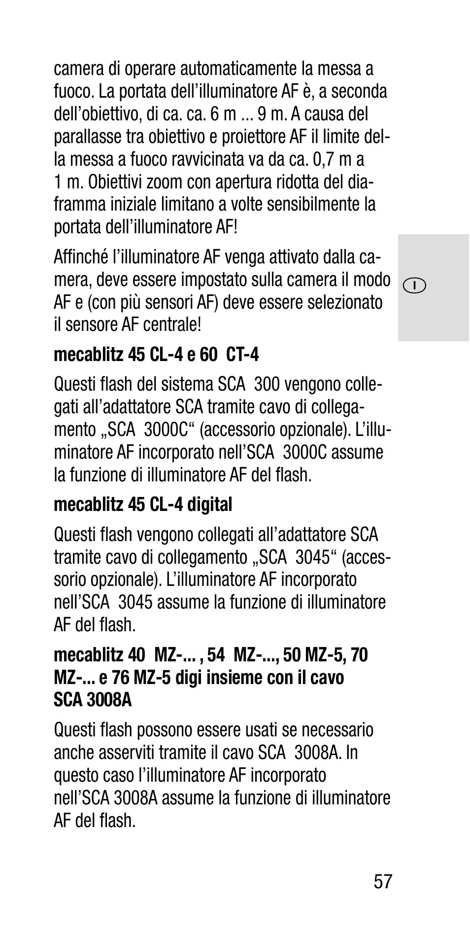 Metz SCA 3202-M User Manual | Page 57 / 112