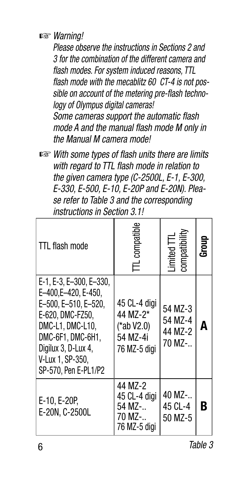 Metz SCA 3202-M User Manual | Page 6 / 112