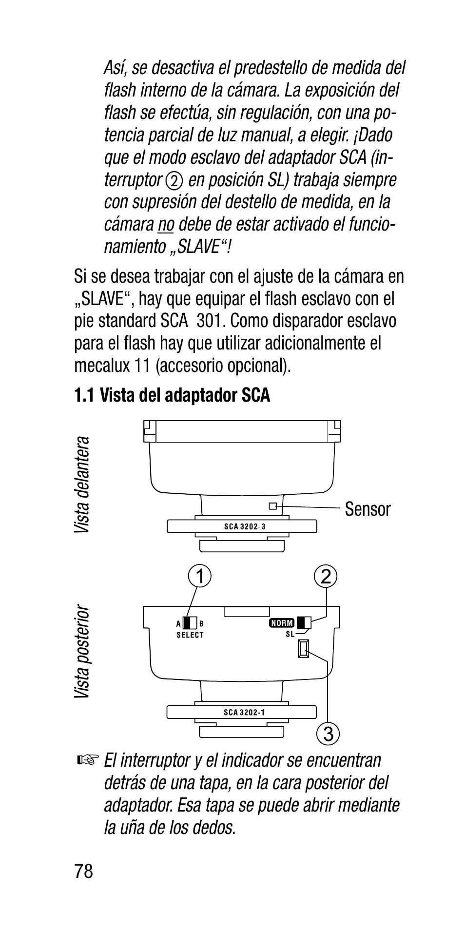 Metz SCA 3202-M User Manual | Page 78 / 112