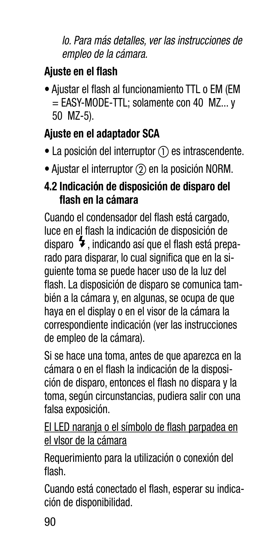 Metz SCA 3202-M User Manual | Page 90 / 112