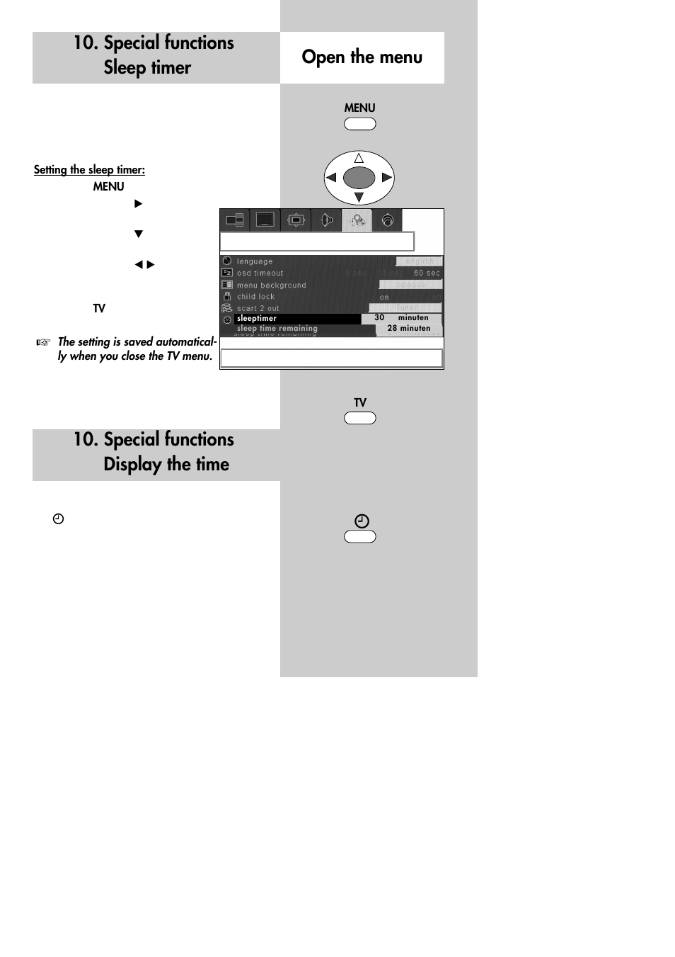 Metz 30 LCD-TV PIP User Manual | Page 27 / 48