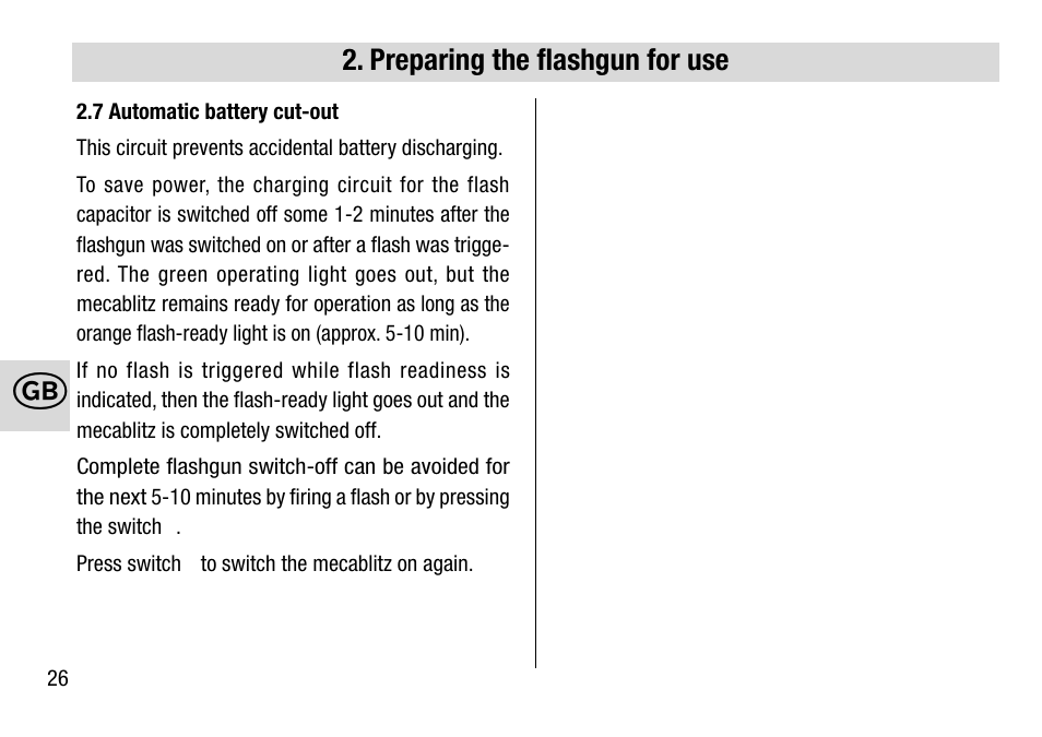 Metz 28 C-2 User Manual | Page 26 / 80
