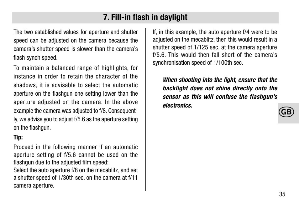 Metz 28 C-2 User Manual | Page 35 / 80