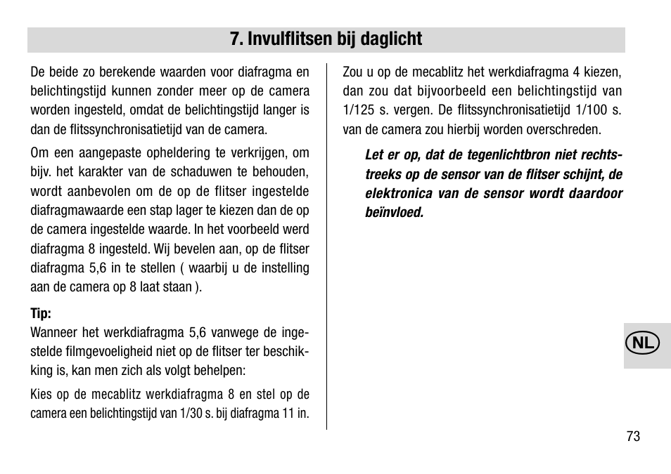 Metz 28 C-2 User Manual | Page 73 / 80