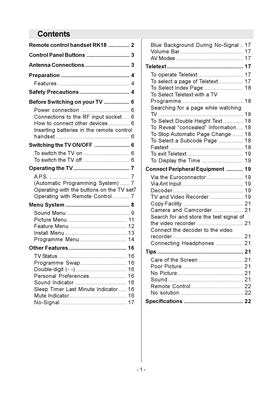 Metz MF 55TK36 User Manual | Page 3 / 26