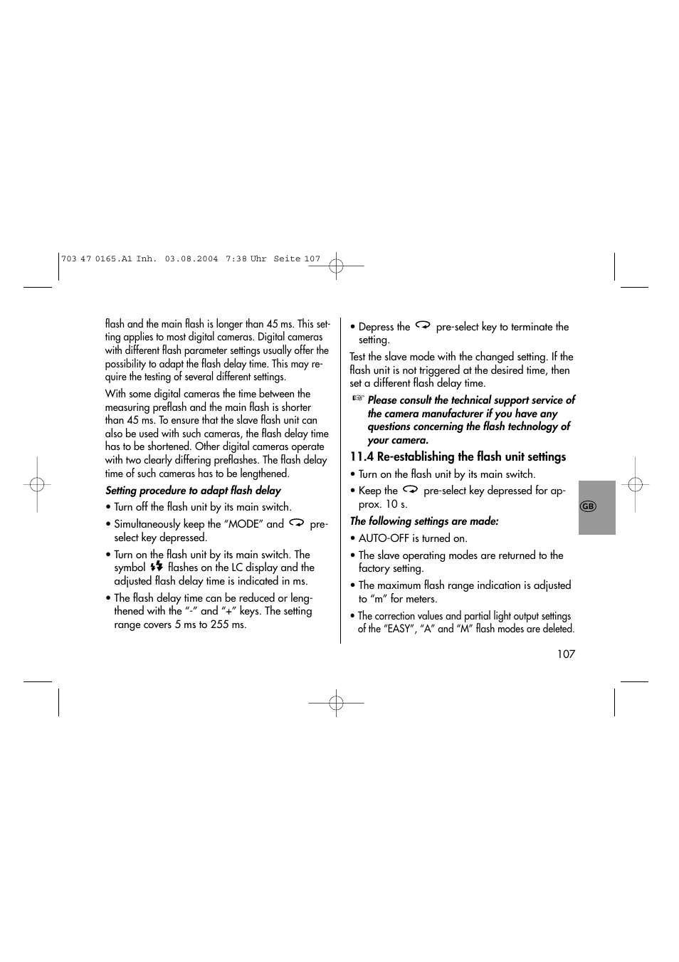 Metz 28 CS-2 User Manual | Page 23 / 33