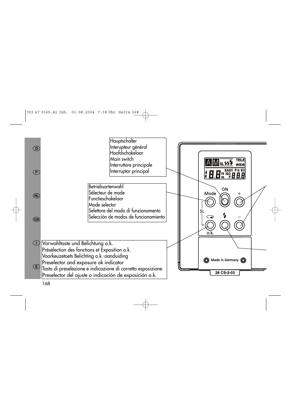 Metz 28 CS-2 User Manual | Page 27 / 33