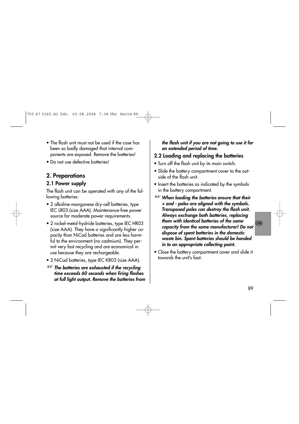 Metz 28 CS-2 User Manual | Page 5 / 33