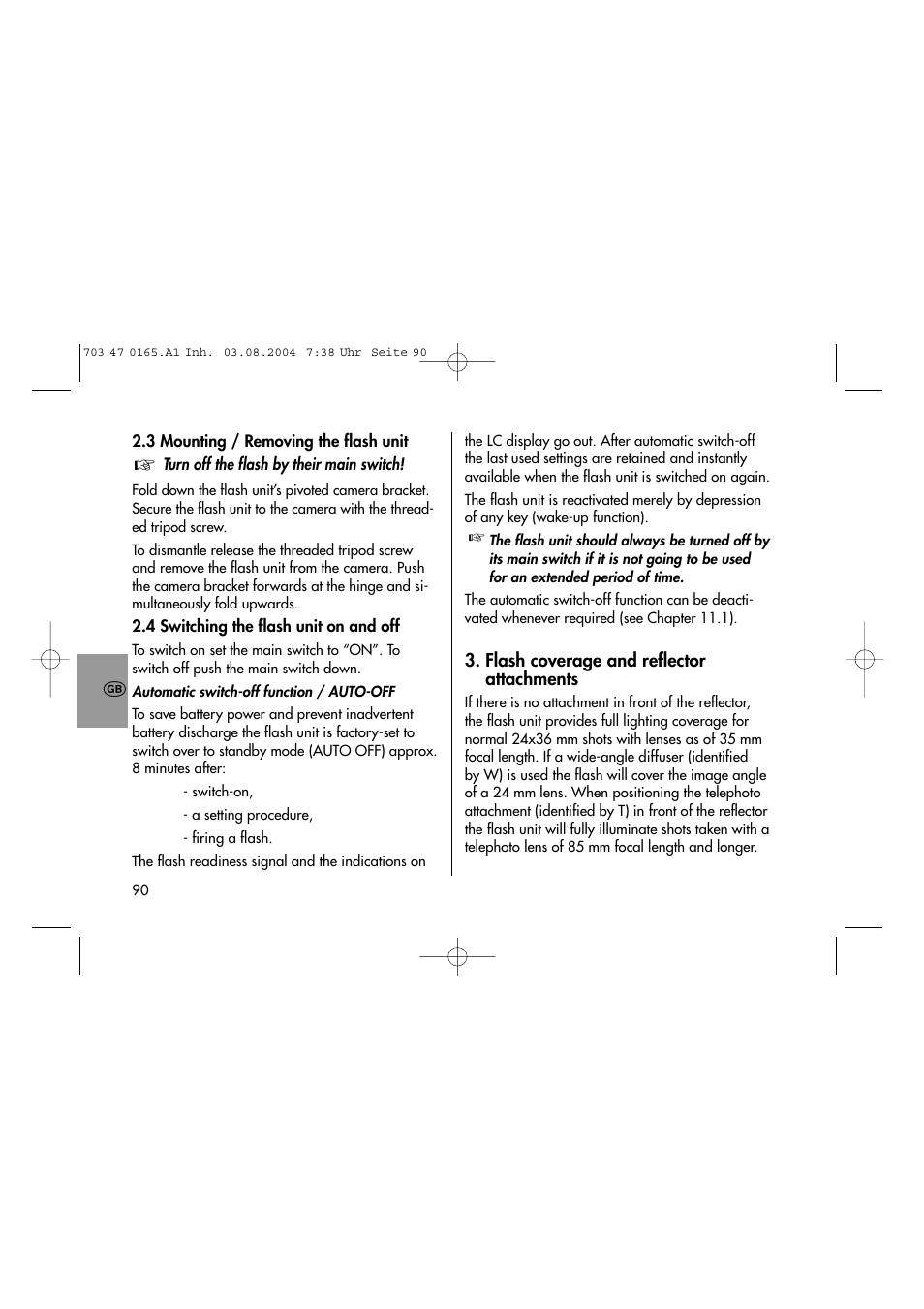 Metz 28 CS-2 User Manual | Page 6 / 33