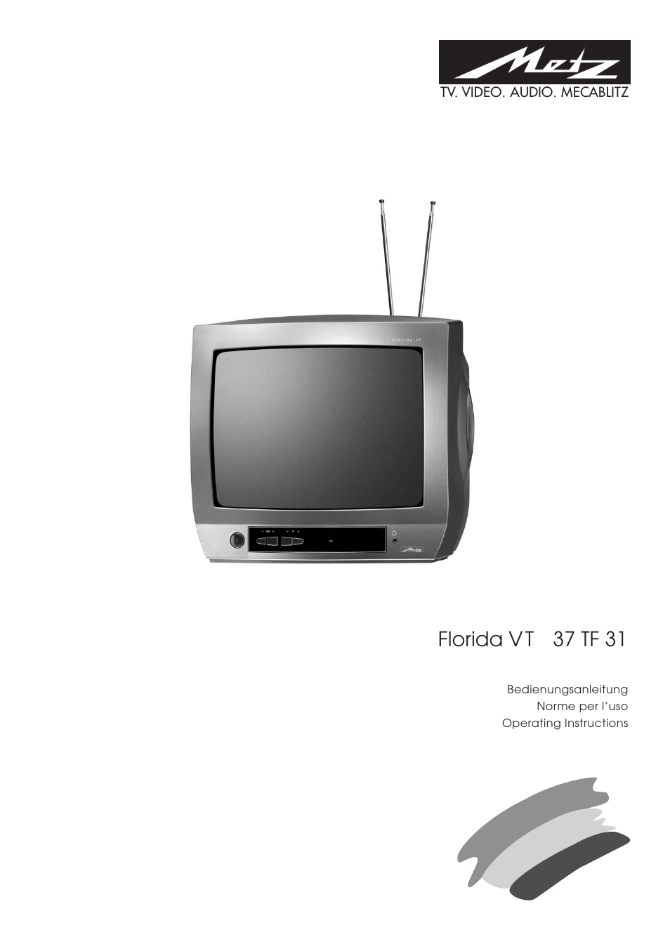 Metz VT 37 TF 31 User Manual | 36 pages