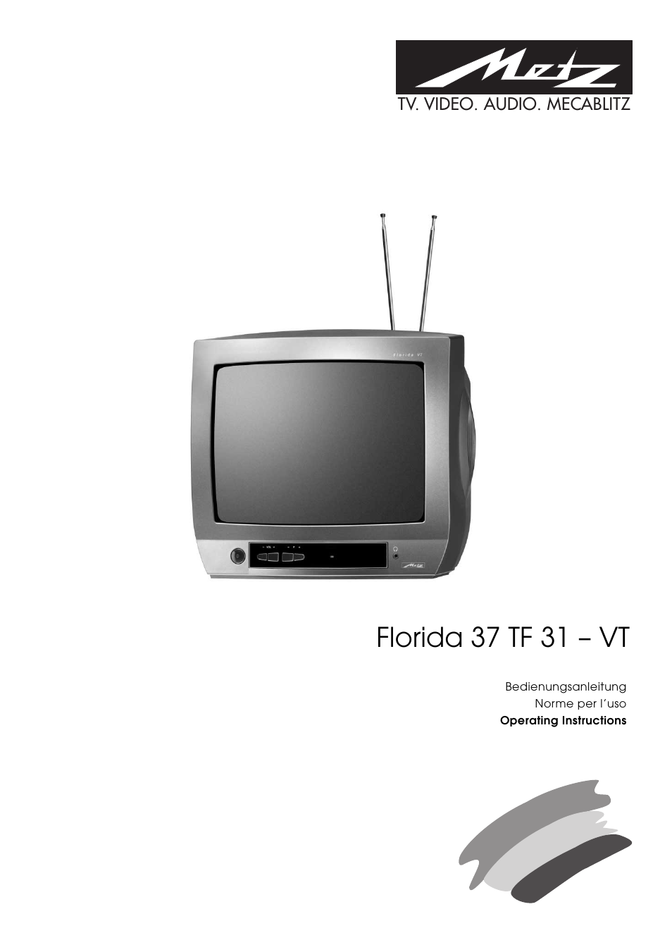 Florida 37 tf 31 – vt | Metz VT 37 TF 31 User Manual | Page 25 / 36