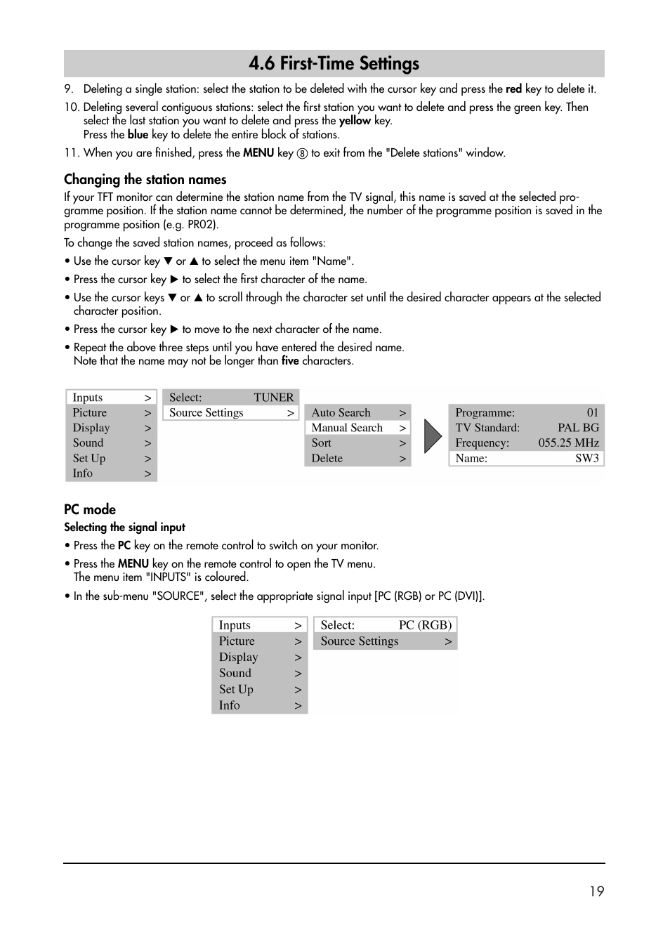 6 first-time settings | Metz 40 TK 81 User Manual | Page 19 / 40