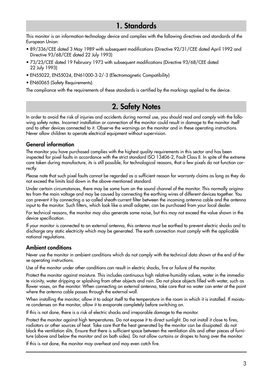 Standards | Metz 40 TK 81 User Manual | Page 3 / 40