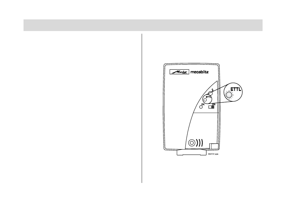 1 e-ttl flash control | Metz Mecablitz 34 AF-3 C User Manual | Page 11 / 19