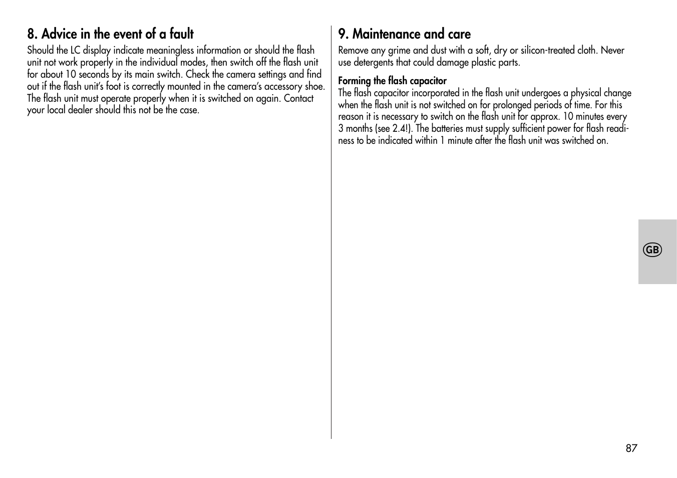 Metz 44 AF-4 User Manual | Page 21 / 31