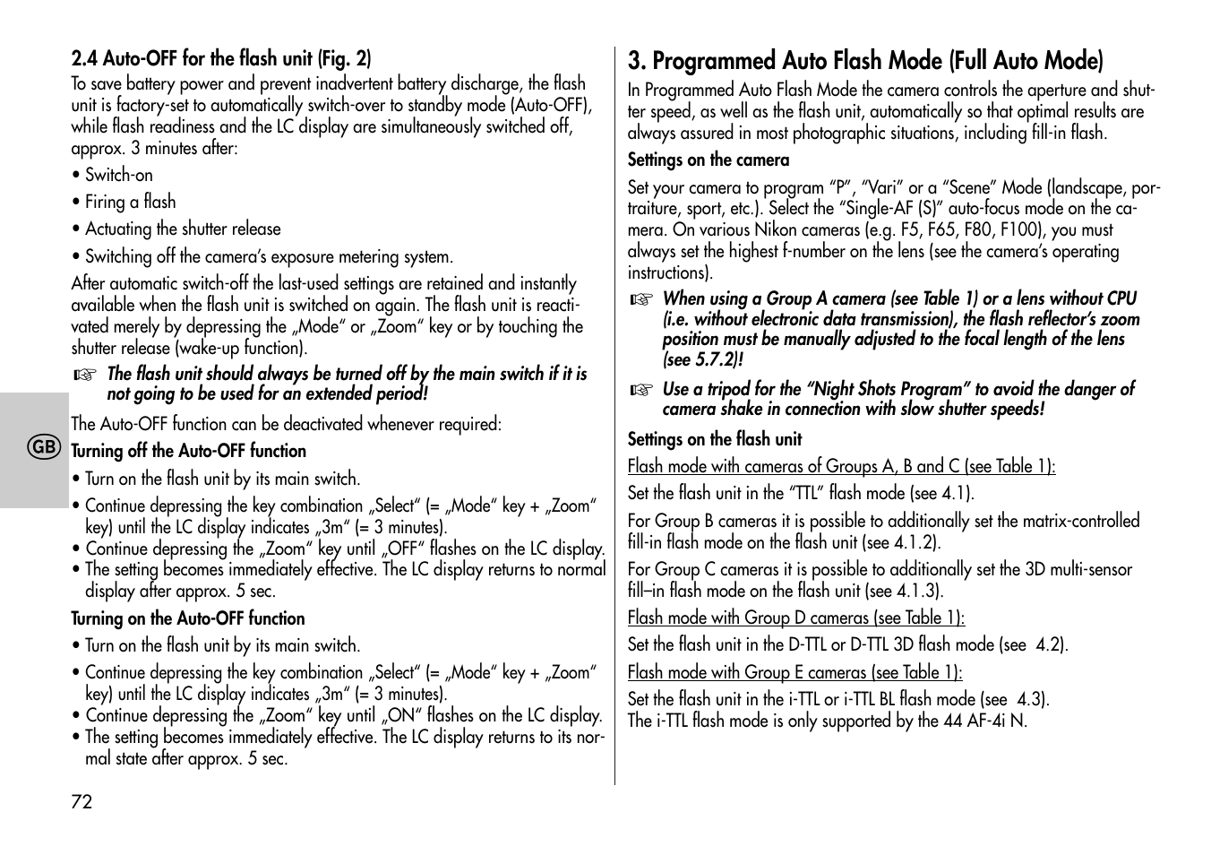 Metz 44 AF-4 User Manual | Page 6 / 31