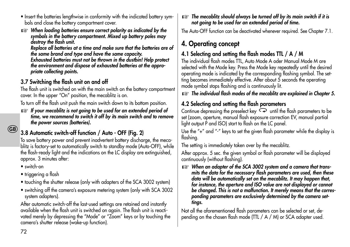 Metz Mecablitz 44 MZ-2 User Manual | Page 6 / 29