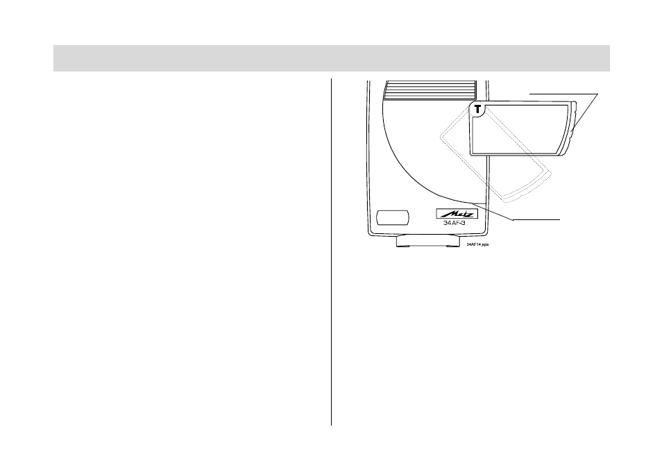 Lighting and attachments | Metz 34 AF-3 P User Manual | Page 14 / 17