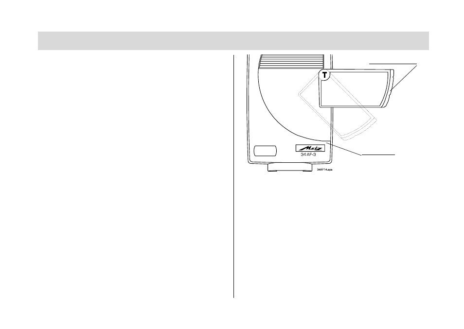 Lighting and attachments | Metz Mecablitz 34 AF-3N User Manual | Page 17 / 20