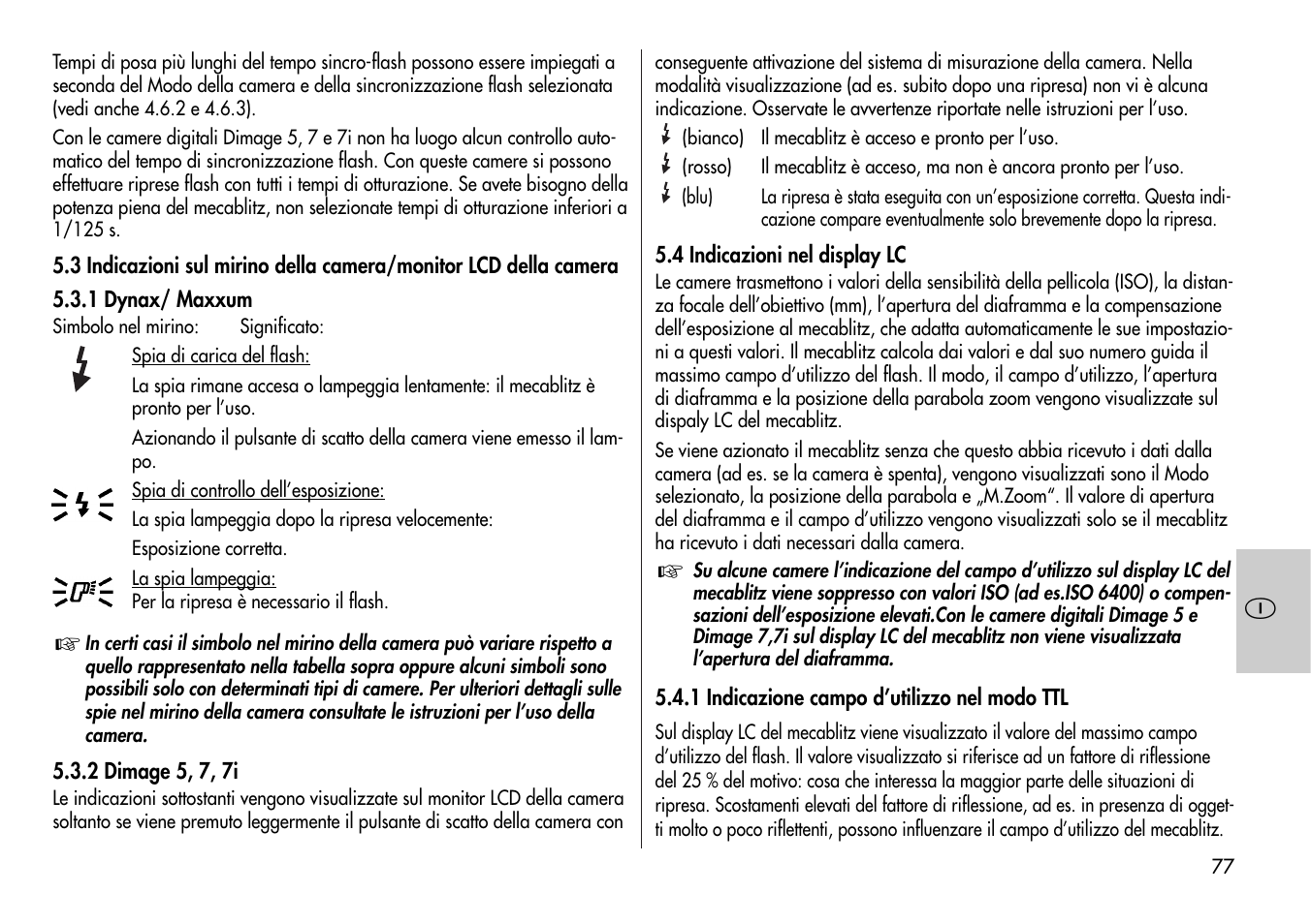 Metz Mecablitz 44 AF-3M User Manual | Page 77 / 108