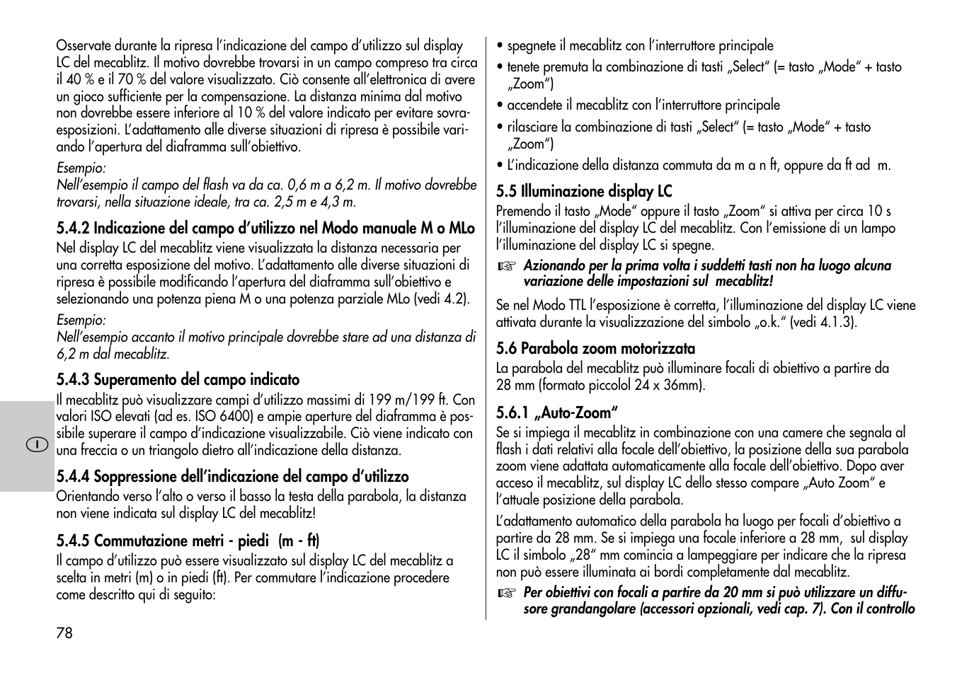 Metz Mecablitz 44 AF-3M User Manual | Page 78 / 108