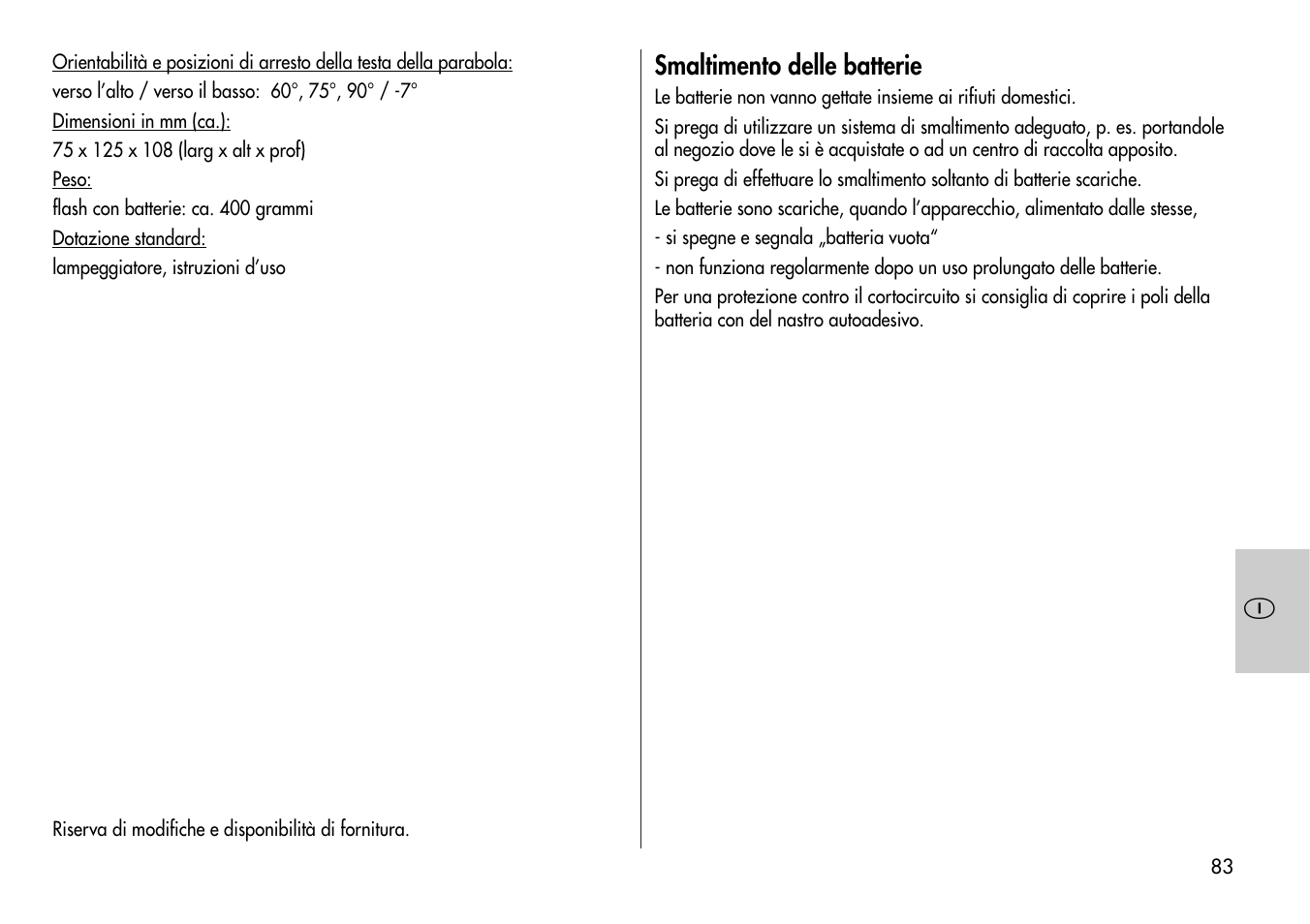 Metz Mecablitz 44 AF-3M User Manual | Page 83 / 108