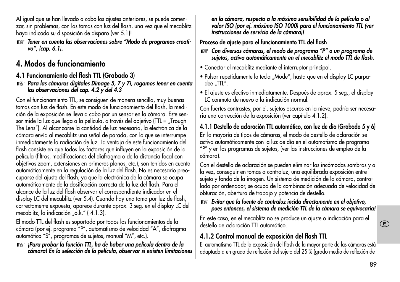 Metz Mecablitz 44 AF-3M User Manual | Page 89 / 108